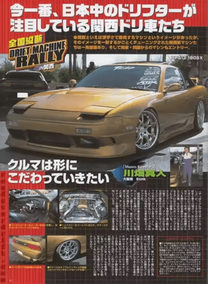 Inspire Picks Synthwave JDM Car Canvas Poster GTR Motorsports Wall Art Decor 14 30x40cm Unframed