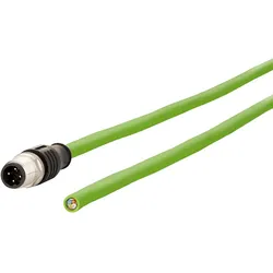 BTR 142M1D10150 Anschlussleitung M12 Stecker gerade - freies Leitungsende 4-polig, D-ko