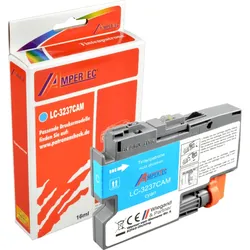 Ampertec Tinte kompatibel mit Brother LC-3237C  cyan