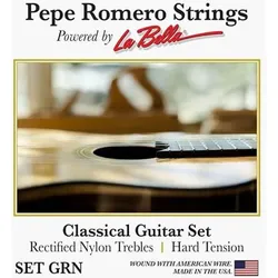 La Bella Pepe Romero Set GRN - Saiten Konzertgitarre