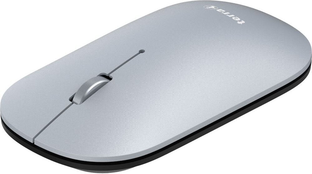 TERRA Muis NBM1000S draadloze Bluetooth muis zilver