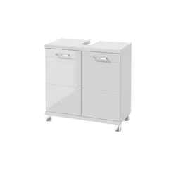 Waschbeckenunterschrank   ¦ weiß ¦ Maße (cm): B: 60 H: 60 T: 32.0