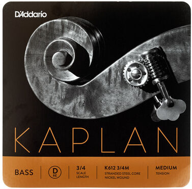 Daddario K612-3/4M Kaplan Bass D med.