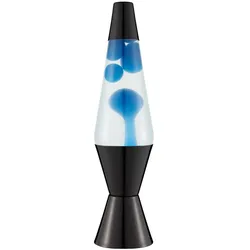 Lavazza, Tischlampe, Lamp Neon 37cm Blue/Clear. Black BaseSiden 1965 har den originale Lava lampe skabt en stemning... (G9)