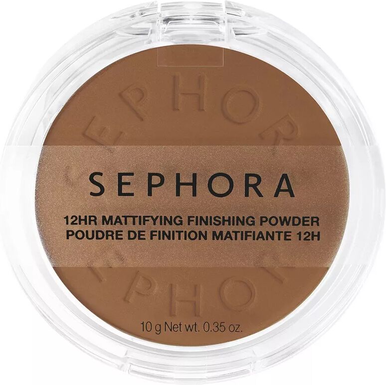 SEPHORA - 12 Stunden mattierendes Kompaktpuder, Poudre De Finition Matifiante, 10 g,  Deep yellow