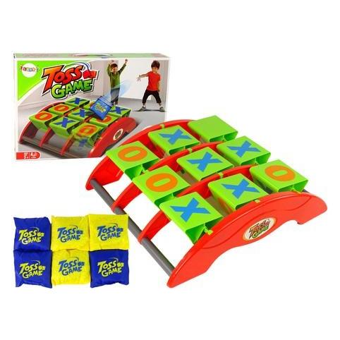 Lean Toys Kreis- und Kreuzwurfspiel (2 - 4 Spieler) (LEA14971-uniw)