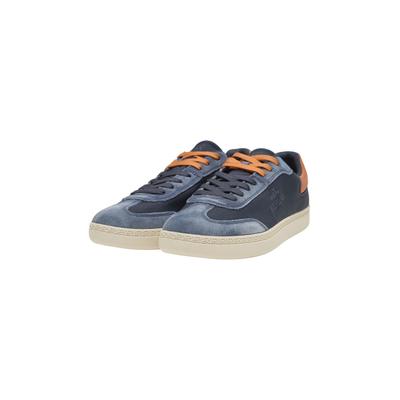 Sneaker REPLAY "Replay PYPER", Herren, Gr. 43, blau (navy), Leder, Schuhe Sneaker