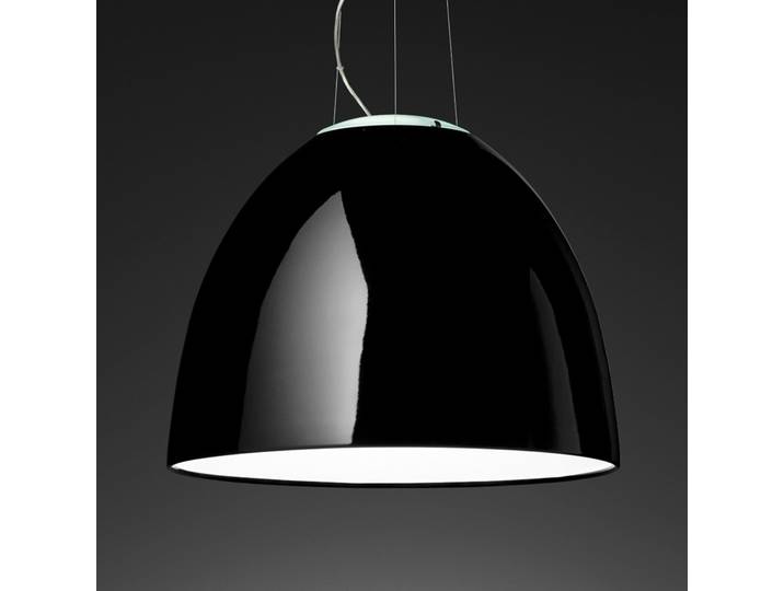 Nur Gloss LED hanglamp App zwart - Artemide - Woonkamer - Designer - Kunststof - 1 lamp