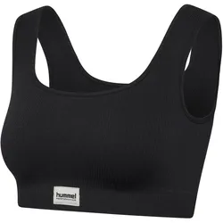 hummel hmlPULSE Seamless Rib Sport-BH Damen 2001 - black XS
