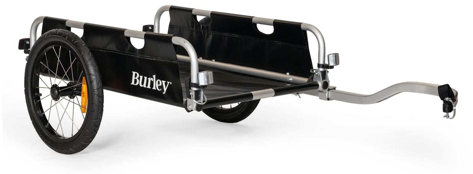 Fahrradanhänger Lastenanhänger Transportanhänger - Aluminium - Klappbar - Offenes Design - Traglast 100 lbs