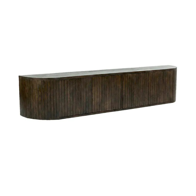 Label51 Tv-meubel Miya Espresso Mangohout 220 cm