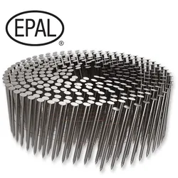 HASPL Coilnagel 16°, drahtgebunden, Flachkopf, Ringschaft, Stahl blank, 2,8 x 40 mm