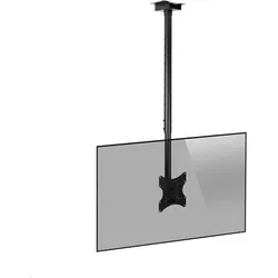 MonLines MDH005B Monitor Deckenhalterung neigbar (Decke, 50 kg), Monitor Halterung, Schwarz