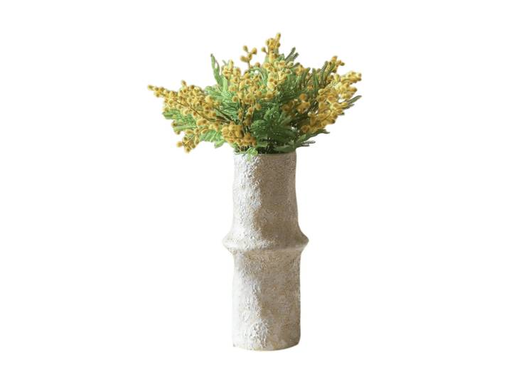 Botané Bouquet artificiel de mimosa Mini, jaune 10 pcs