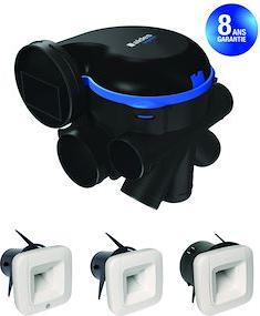 Einfachstrom-Lüftungsset EasyHOME HYGRO Premium MW' BDH Schnur 11033436 - ALDES