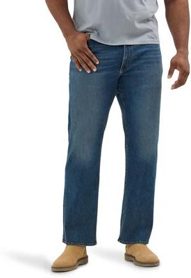Men's Big & Tall Extreme Motion Relaxed Straight Jean by Lee in Warrior (Size 44 29)