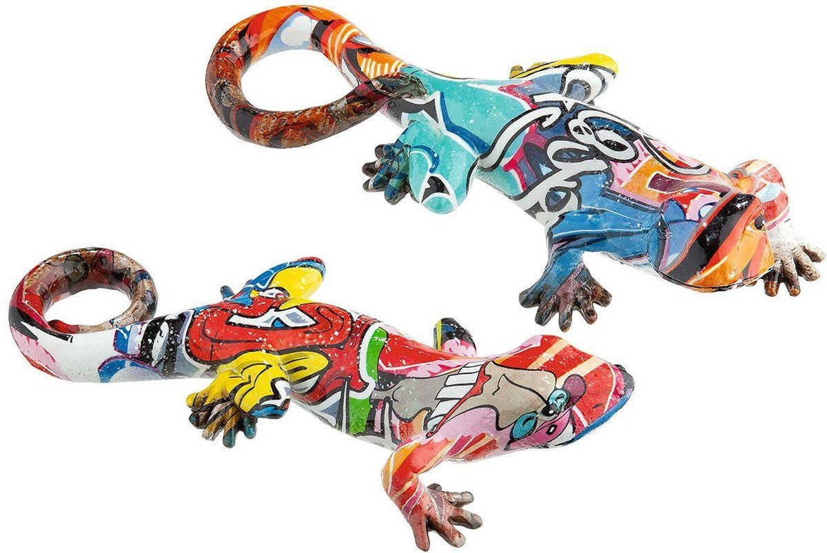 Poly Gecko Pop Art Terrarium voor volwassen Salamander Gecko's - Tabletop
