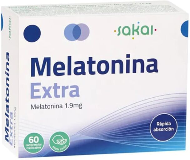Sakai Melatonina Extra 1,9 mg 60 Tabs Limão