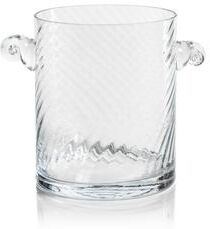 Zodax Harrow Swirl Glass Ice Bucket