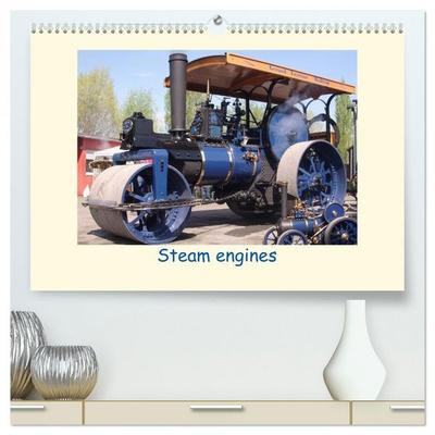 Steam engines (High Quality Premium Wall Calendar 2026 DIN A2 landscape),CALVENDO 12 Month Wall Calendar