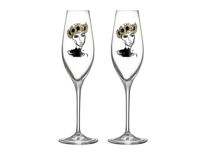 Kosta Boda Verre à champagne All about you 24 cl Lot de 2 Let s celebrate you'