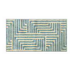 Webteppich  Alina , mehrfarbig , Synthetische Fasern,Jute , Maße (cm): B: 80