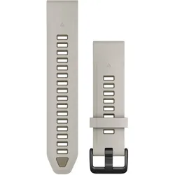 Garmin 010-13391-06 Quickfit Silikonband 20 mm Nebelgrau/Dunkler Sandstein