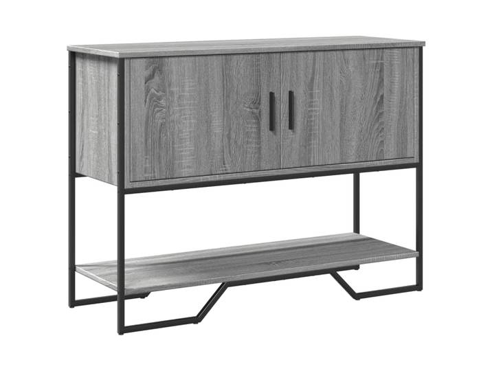 Table console Sonoma Gray 100x35x74.5 cm en Truciolato pour la décoration de salon