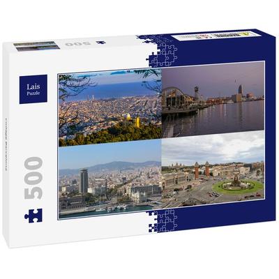 Lais Puzzle Collage Barcelona 500 Teile