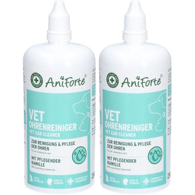 AniForte VET Ohrenreiniger Kamille x2 2x250 ml Ohrentropfen
