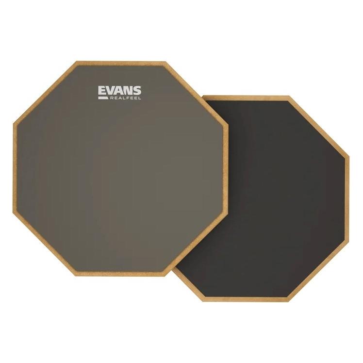Evans RF12D Real Feel Practice Pad Übungspad 2-seitig (RF12D)