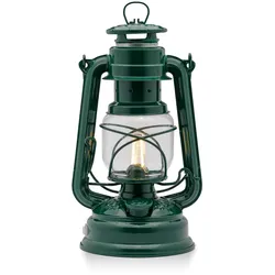Feuerhand Baby Special 276 LED Sturmlaterne  Retro-Design moss green