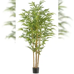 CREATIV green künstliche Pflanze Bambus, 180cm, UV-beständig
