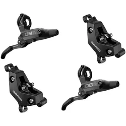 SRAM Scheibenbremse DB6 matt schwarz eloxiert | Set