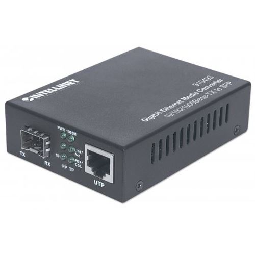 Intellinet Medienkonverter Gigabit SFP 100m