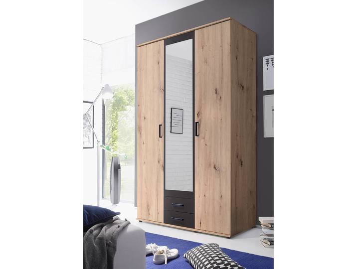 Armoire Middleton 120cm Marron