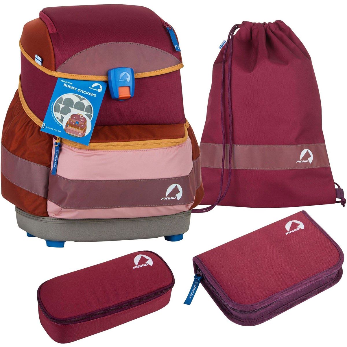 Finkid Buddy EKO Sport berry mix (271000) onesize 8000211-271000-onesize