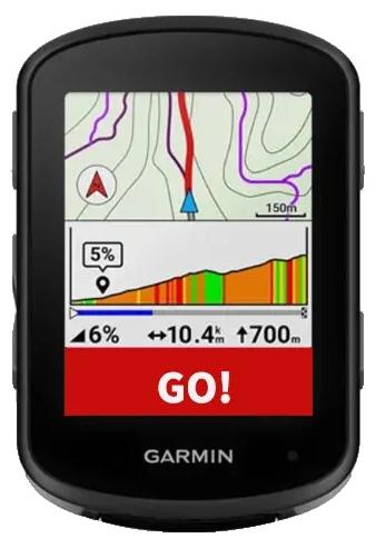 Fahrradcomputer, Multi-Band GNSS, Lange Akkulaufzeit, Edge 540 heute versenden