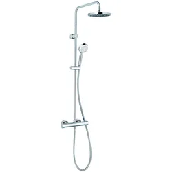Kludi, Duschsystem, LOGO Thermostat-Dual-Shower-System
