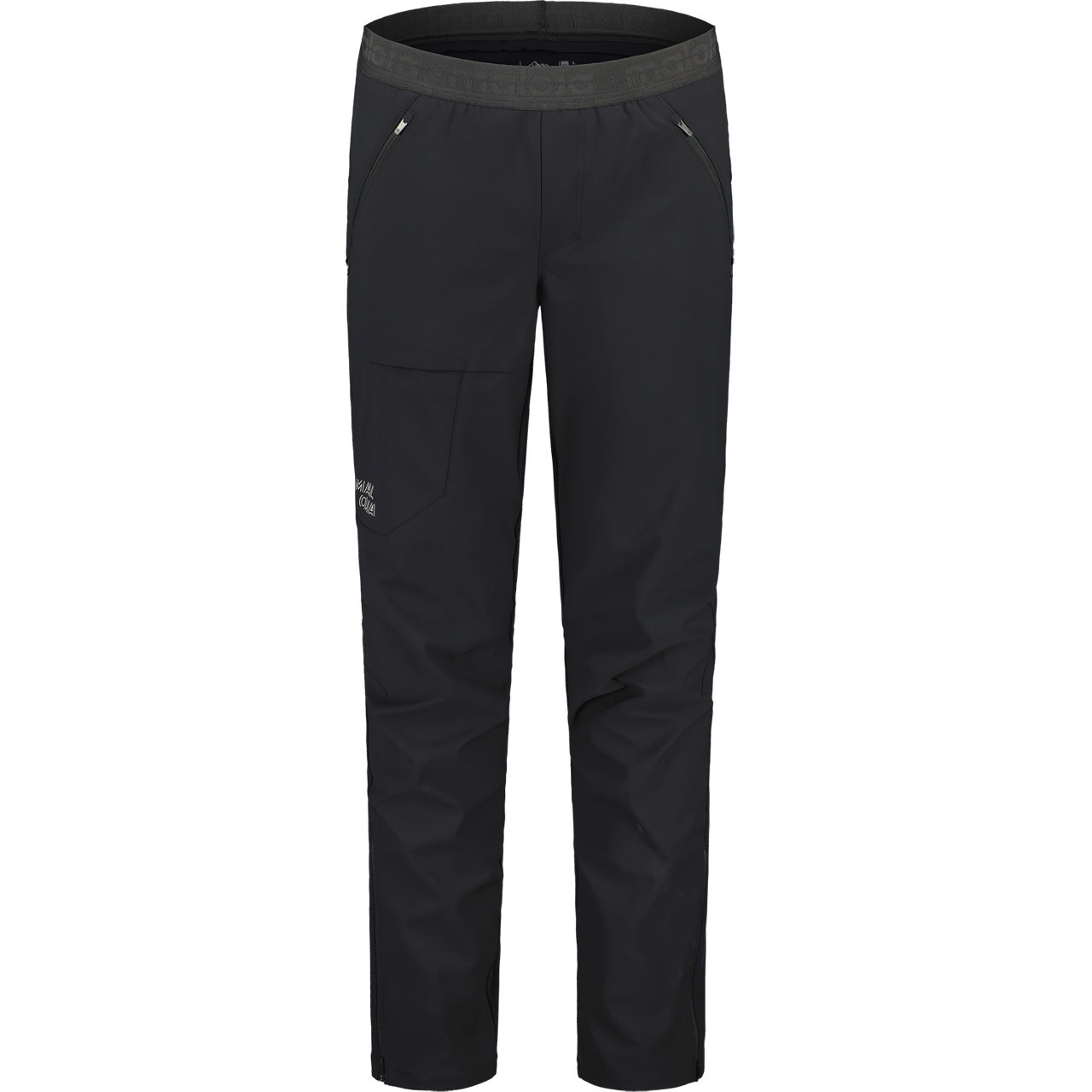 Maloja Herren Hybrid Softshellhose GRINDELWALDm deep black - S