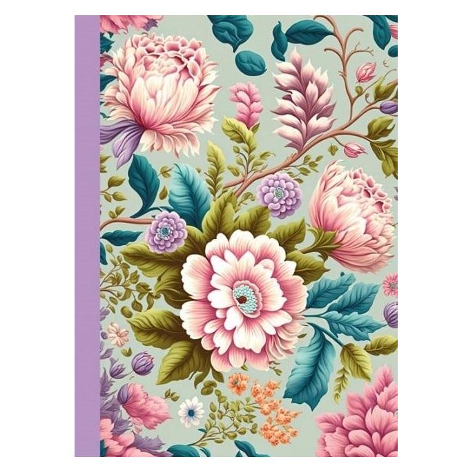 Fresh Dekoratives Notizbuch 105x148/48K Raster TW Flora (A6, Gepunktet, Harter Einband) (47995320)