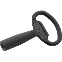 Hager Schlüssel zu Dorn 4-kant 6mm