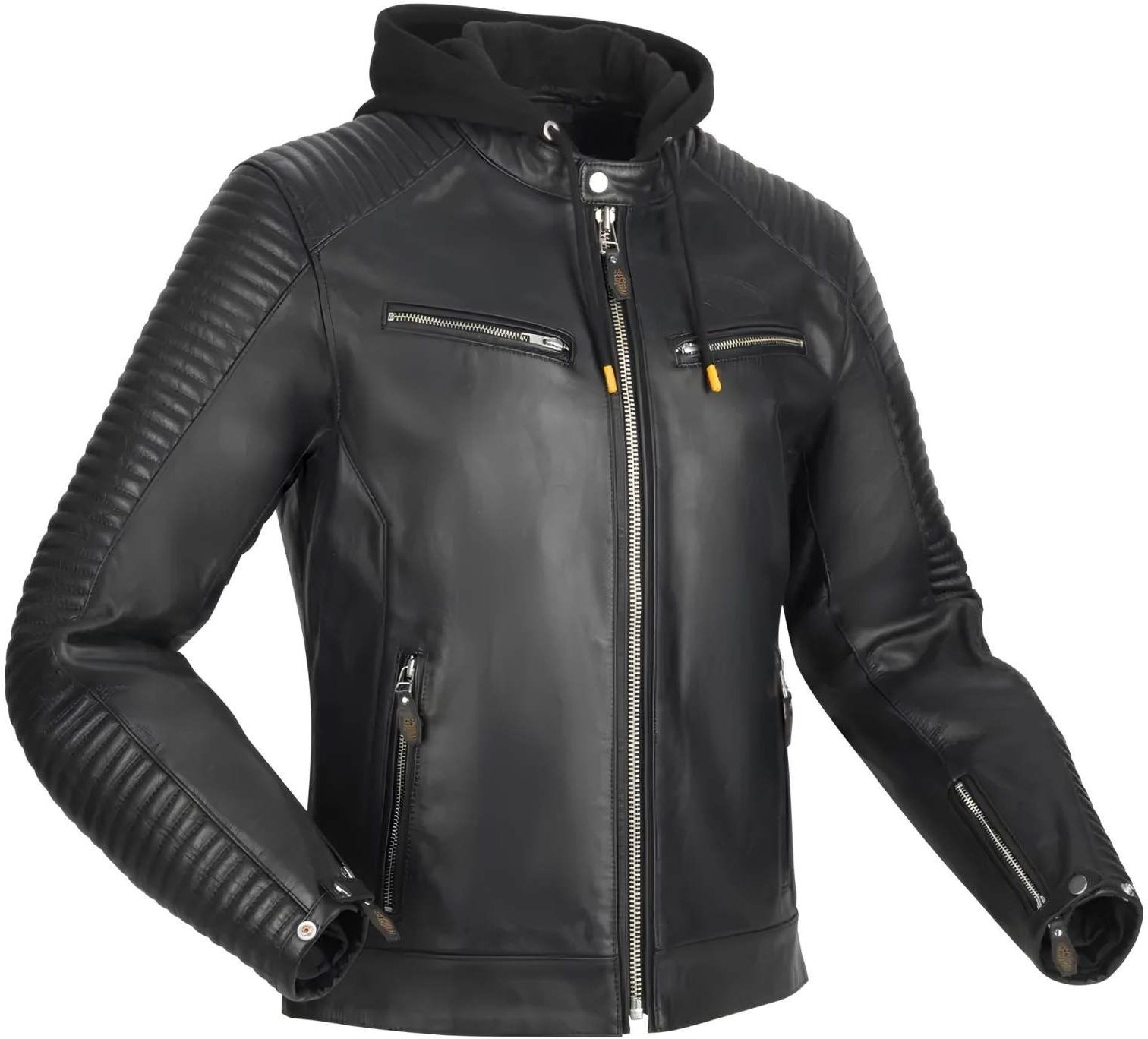 Segura Dorian 2 Leder-Motorradjacke schwarz Gr. L