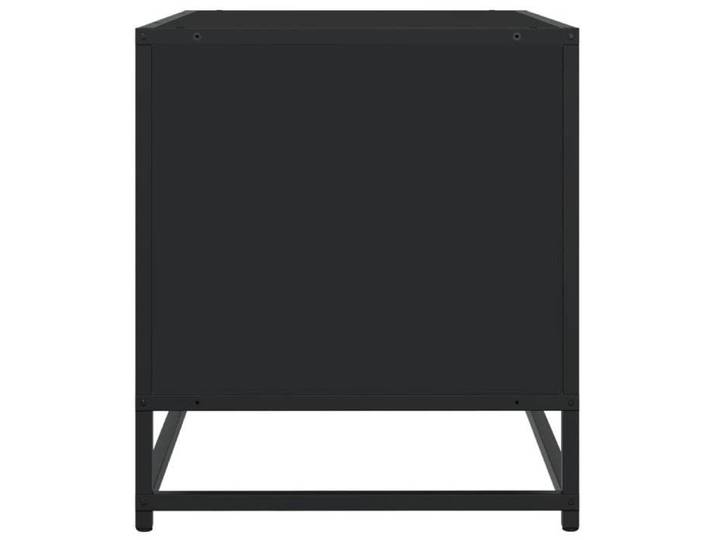 NEUF Armoire TV - Noir - Meuble TV - TABLE TV - noir 180x40x46 cm - bois d'ingénierie TT3062