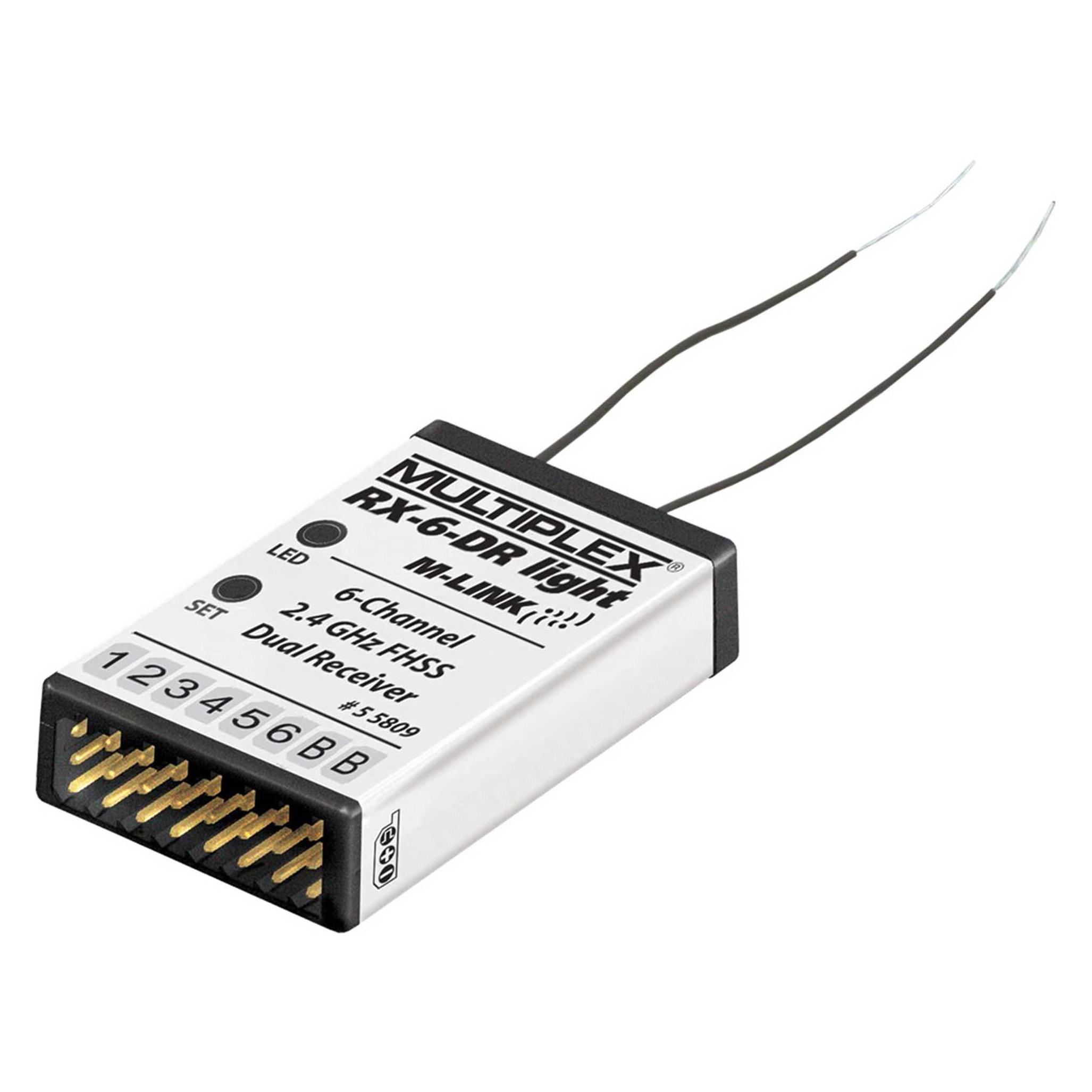 Multiplex Empfänger RX-6-DR light 2.4 GHz M-LINK (55809)