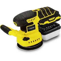 Trotec Akku-Exzenterschleifer PESS 10-20V inkl. Akku und Ladegerät