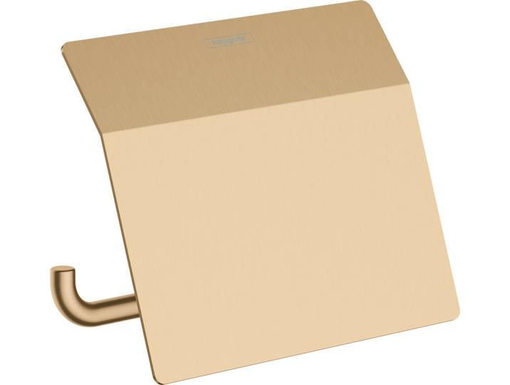 AddStoris Porte-papier WC avec couvercle, Bronze brossé (41753140)