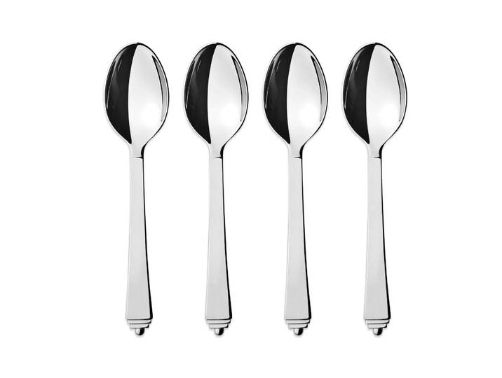 Georg Jensen Cuillère à dessert Pyramid Lot de 4