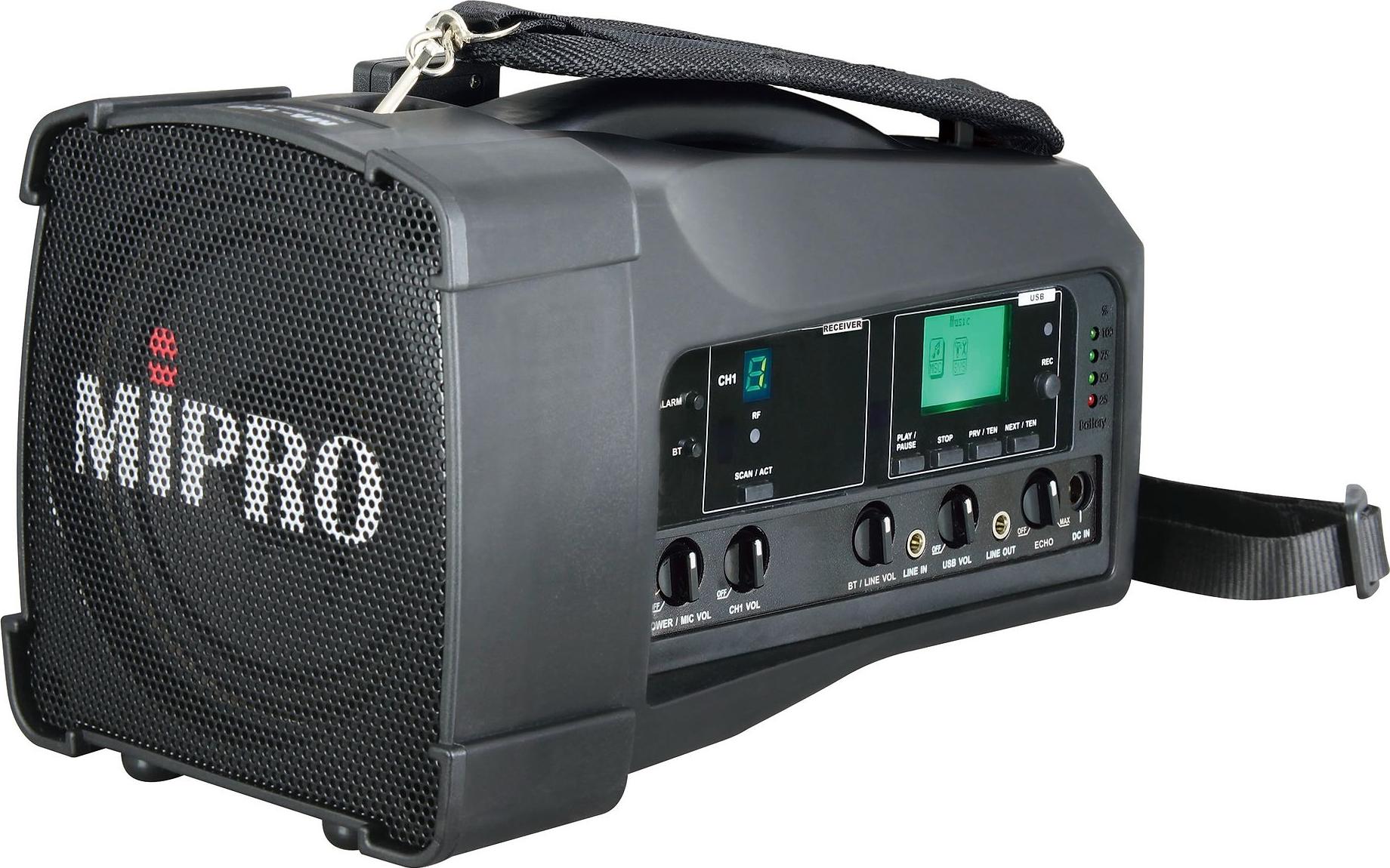 Mipro Lautsprechersystem "MA-100", tragbar