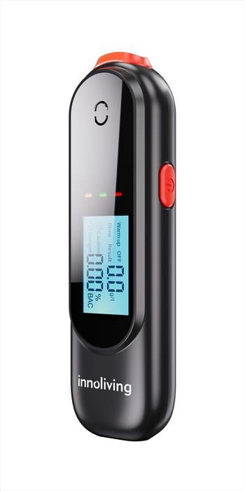 INNOLIVING - INNOFIT Alcool Tester Inn-991-nero